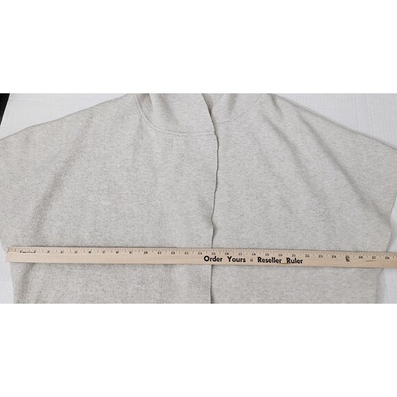Anthropologie Akemi + Kin Emory Open Cardigan One Size Oatmeal Short Sleeve Boho - Picture 7 of 8
